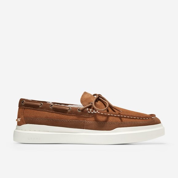 Cole Haan Men\'s GrandPro Rally Tan Suede Moccasin -Shoe 11.5M New in Box main image 7